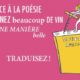 Avis aux germanistes amateurs de bons vins : grand concours de traduction ouvert à tous