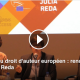 Rencontre avec Julia Reda du 2 octobre à Marseille : les vidéos du débat sur le site de l’ARL PACA
