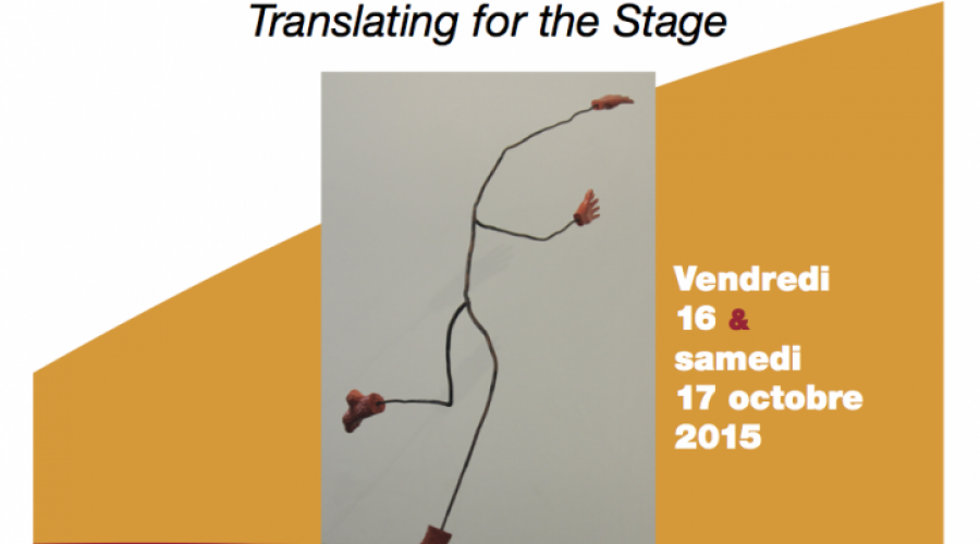 Un colloque sur la traduction théâtrale à l’université Paris 3 – Sorbonne Nouvelle