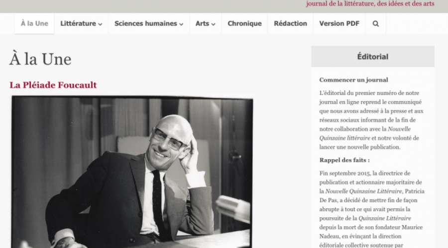Communiqué : Fin d’une collaboration, début d’un journal : <em>En attendant Nadeau</em>