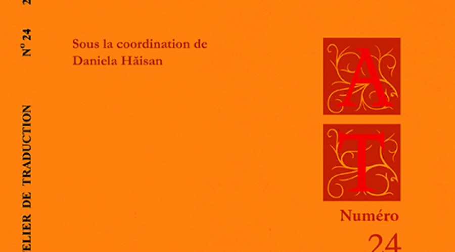 Parution de la revue internationale roumaine « Atelier de traduction # 26 » : appel à contribution