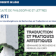 « Traduction et pratiques artistiques » : un programme de séminaires gratuits, à partir du 21 février, à l’Université de Liège