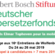 Appel à candidatures pour un voyage aux 16es Entretiens de  Wolfenbüttel (du 24 au 26 Mai 2019)