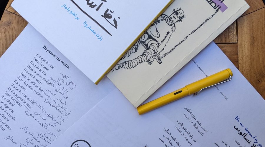 Cycle d’ateliers de traduction « Quai des langues » en milieu carcéral